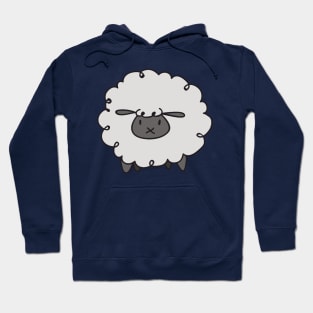 Fluffy White Sheep Hoodie